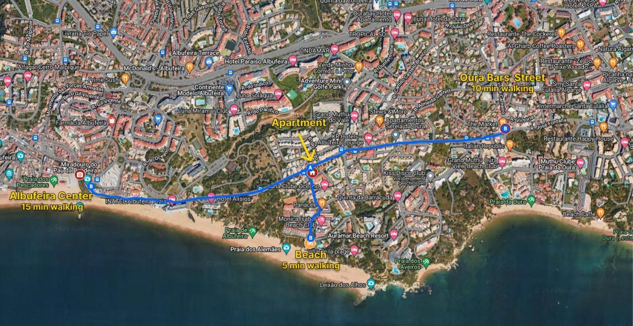 Sunny Albufeira - 5Min To The Beach By Lovelystay Eksteriør bilde